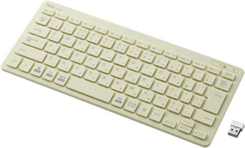 PLUS 薄・ミニ ワイヤレスキーボード TW-KB002 2022