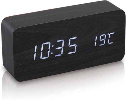 アイリスオーヤマ(IRIS OHYAMA) デジタル置時計 ICW-01W