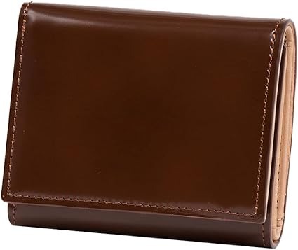 フライングホース(FLYING HORSE) コードバン三つ折りコンパクト財布グレンフィールド