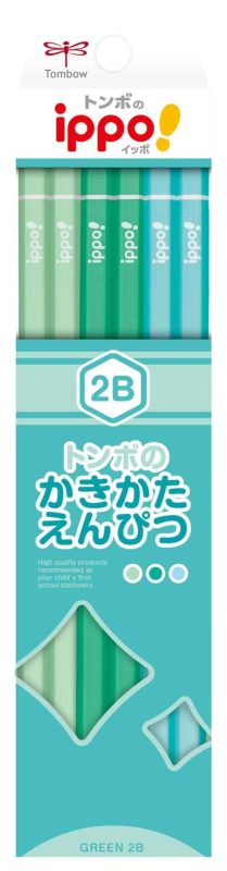 トンボ鉛筆 ippo! かきかたえんぴつ KB-KPN04-2B
