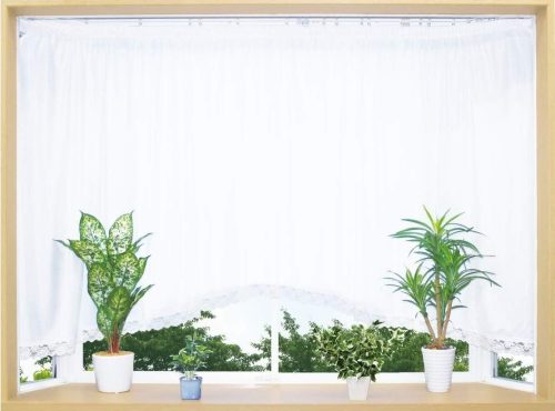 cloth shop 布や 出窓用 レースカーテン