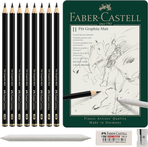 ファーバーカステル(FABER CASTELL) PITT グラファイトマット鉛筆セット FC115220