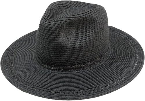 ベーシックエンティ(Basiquenti) Airway ロングブリム ペーパー 中折れハット