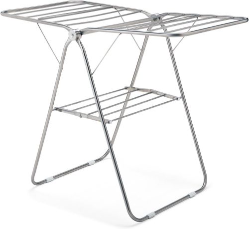 ベルメゾン(BELLE MAISON) 高さ96cmのステンレス製バタフライ室内物干し 103009001001