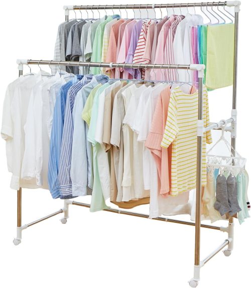 天馬 ポーリッシュ いっぱい干せる伸縮自在多機能物干し PS-30