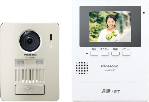 パナソニック(Panasonic) モニター壁掛け式ワイヤレステレビドアホン VL-SGE30KLA 2022