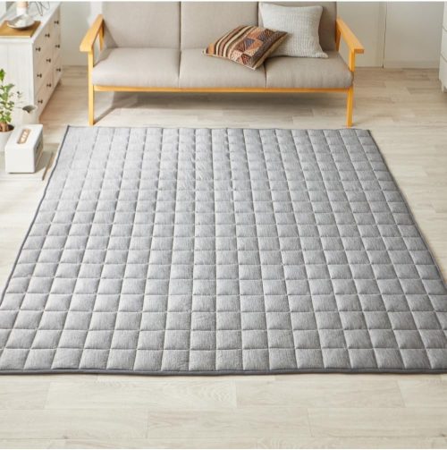 ニッセン 洗える接触冷感キルトラグ シャビーシックカラー VUO0124B0001