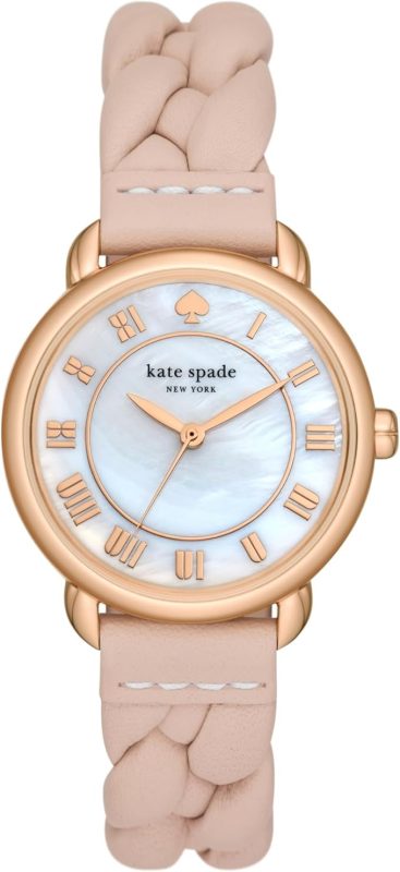 ケイトスペード(kate spade) リリー アヴェニュー ピンク レザー ウォッチ