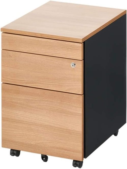 プラス(PLUS) OXシリーズ エグゼクティブ サイドキャビネット・ワゴン OX046SC3