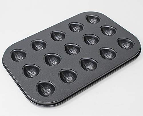 富澤商店 シリコン加工 クルミ型天板 15取 1枚 02048900