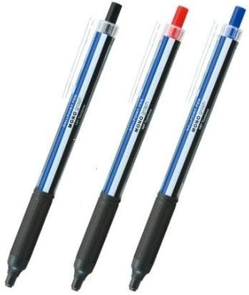 トンボ鉛筆 油性ボールペン モノグラフライト 0.38mm 超極細 BC-MGLU