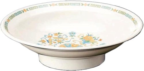 国際化工 マルケイ 五彩 浅高台鉢7寸 L27 GO