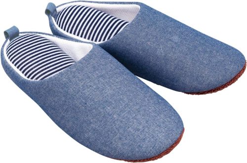 コモライフ(COMOLIFE) デニム調のお掃除スリッパ