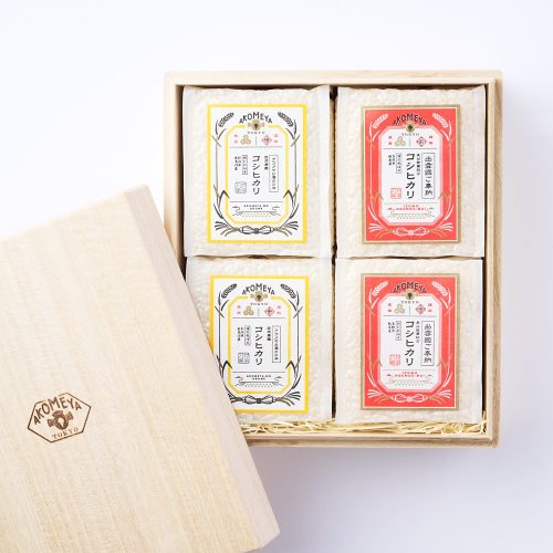 アコメヤトウキョウ(AKOMEYA TOKYO) 謹製桐箱入り 2種食べ比べセット