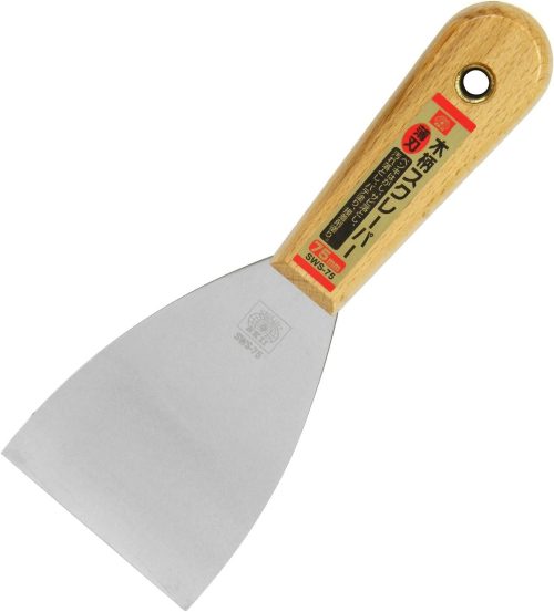 SK11 木柄薄刃スクレーパー75mm SWS-75