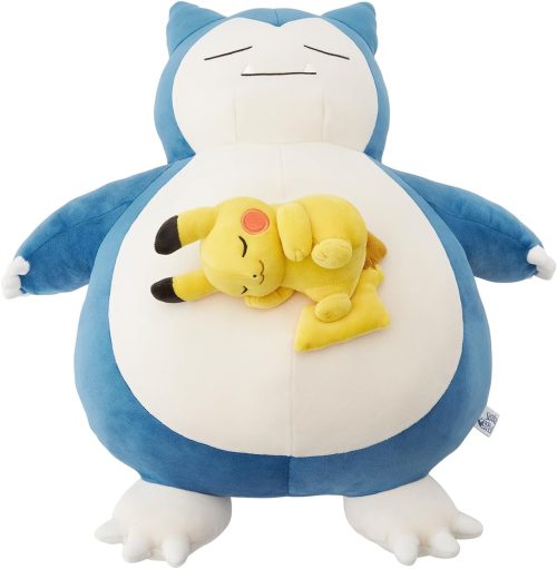 ポケモン もっちりぬいぐるみ Pokémon Sleep おやすみカビゴン&ピカチュウ