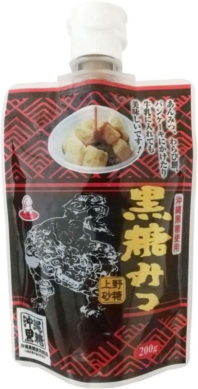 上野砂糖 黒糖みつ パウチ