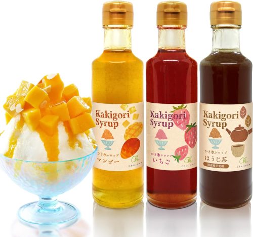 クラシアル Choitomo かき氷シロップ いちご・マンゴー・ほうじ茶の3種セット