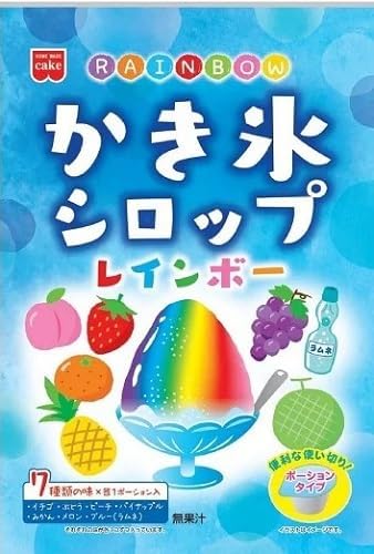 共立食品 レインボーかき氷シロップ