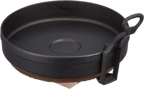 池永鉄工 鉄製餃子鍋 木台ハンドル付き