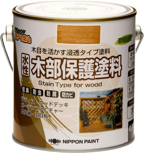 ニッペホームプロダクツ 水性木部保護塗料 0.7L