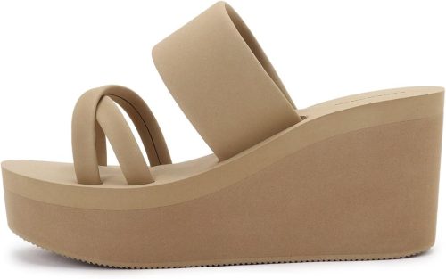 エスペランサ(ESPERANZA) やわらか厚底サンダル