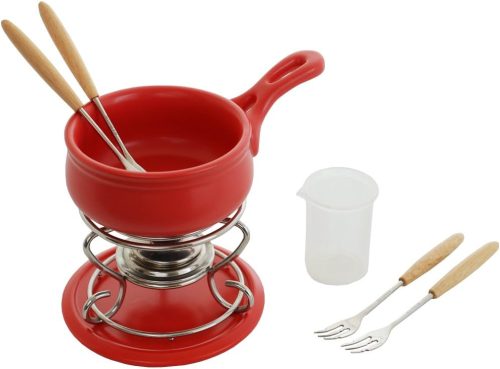 クリヤマ ケデップ 耐熱セラミック土鍋 セラキッチン フォンデュセット CK-071