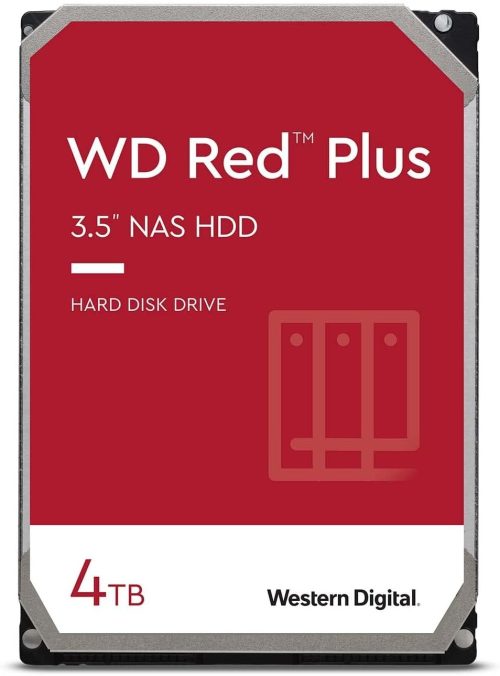ウエスタンデジタル(Western Digital) WD Red Plus NASハードディスクドライブ3.5インチ 4TB WD40EFPX 2022