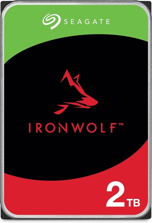 シーゲート(SEAGATE) IronWolf 3.5インチ 2TB 内蔵 ハードディスク HDD ST2000VN003 2023