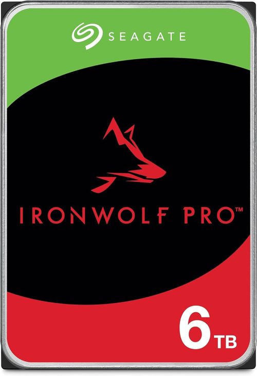 シーゲート(SEAGATE) IronWolf Pro 3.5インチ 6TB 内蔵 ハードディスク HDD ST6000NT001 2022