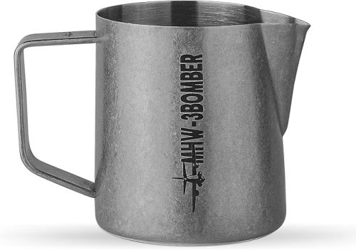 MHW-3BOMBER Latte Art Pitcher 5.0 Silver Spot P5026SS