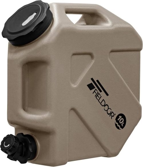 フィールドア(FIELDOOR) ウォータータンク 10L 広口径ハードタイプ