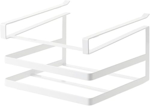 山崎実業 戸棚下まな板&布巾ハンガー タワー 2493