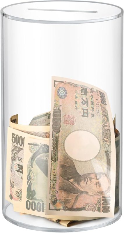 hicocool 透明貯金箱