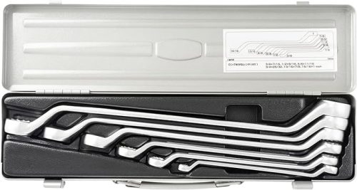 トネ(TONE) ロングめがねレンチセット 45° インチサイズ 2600