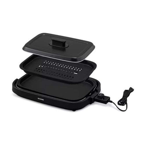 アイリスオーヤマ(IRIS OHYAMA) ホットプレート 網焼き風 IHA-A20 2023