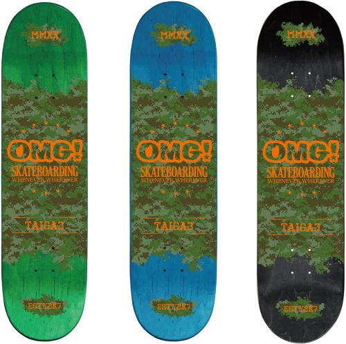 オーエムジー(OMG!) ロゴ デッキ TAIGA3
