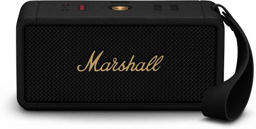 マーシャル(Marshall) ポータブルワイヤレススピーカー Middleton Black and Brass 2023
