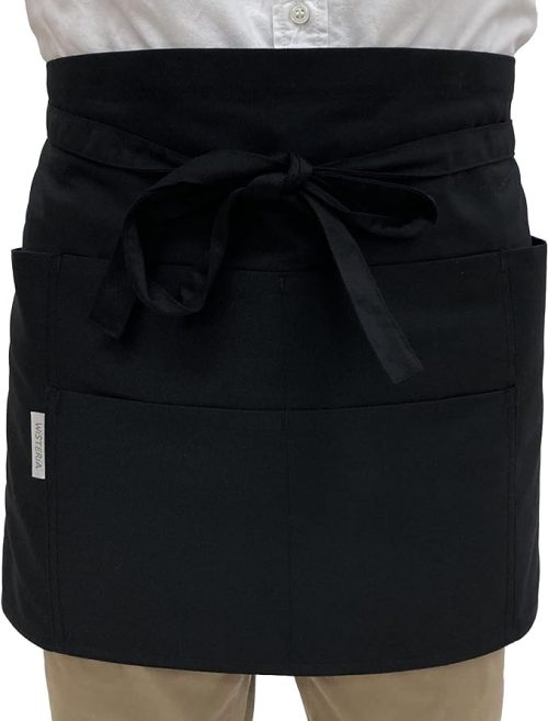 トーマセンイ カフェエプロン ショート丈 102