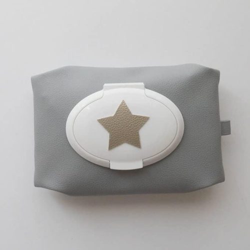 ファムベリー(femmebelly) おしりふきポーチ ふた付き 合皮 ベビー お出かけ