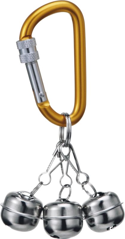 浅野木工所 熊よけ鈴 カラビナロック式 27110