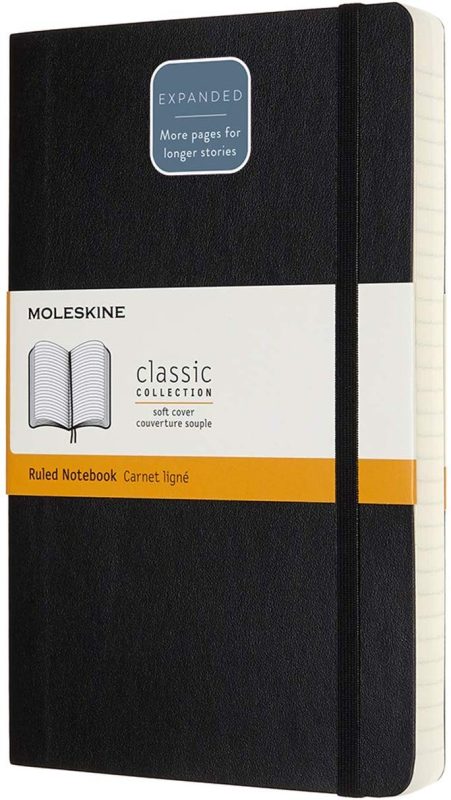 モレスキン(MOLESKINE) ラージサイズ ルールド ノートブック エクスパンデッド QP616EXP