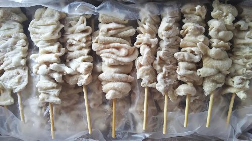 ヤヨイ 焼き鳥 スチーム鶏皮串