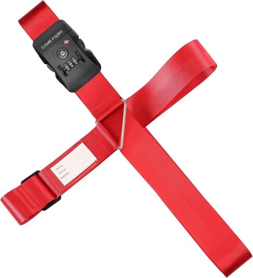 travel inspira スーツケースベルト 十字型