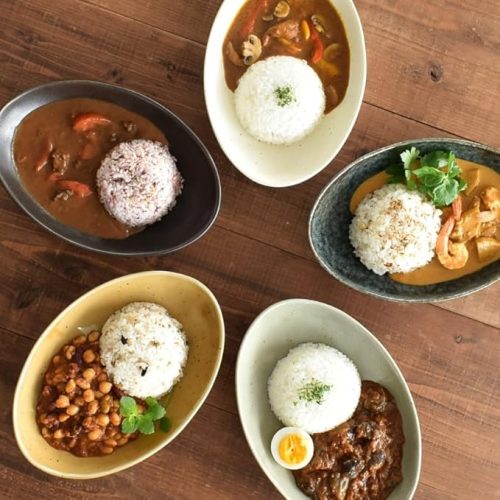 M home style 和食器 ナチュラルオーバルカレー＆パスタボウル 5色セット