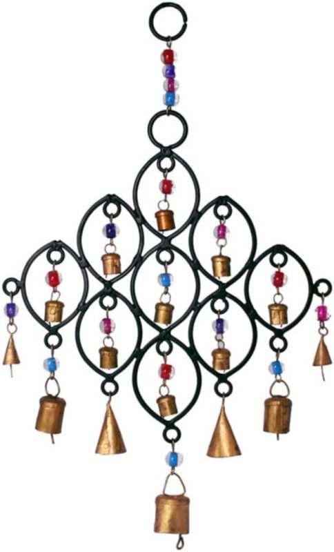 トモ・コーポレーション ビーズ付き 鉄ベル 魚群S