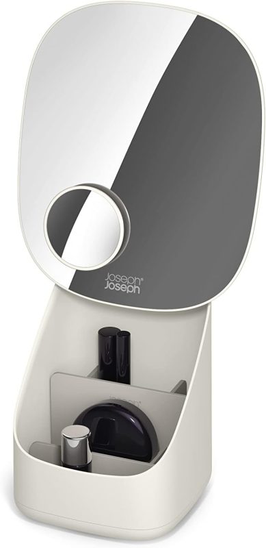 ジョセフジョセフ(Joseph Joseph) ビバ コスメオーガナイザー付きメイクミラー 75001