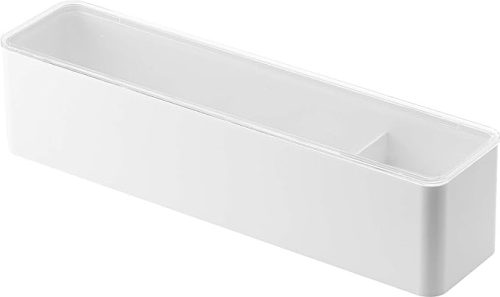 山崎実業 蓋付きカトラリーケース タワー ロング