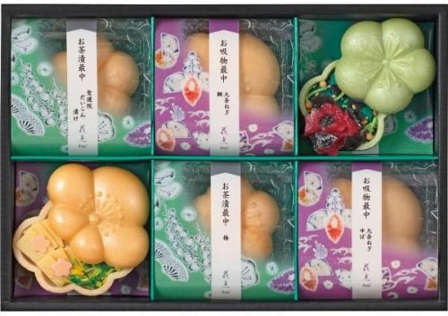 京都・辻が花 お茶漬・お吸物最中詰合せ YT-20
