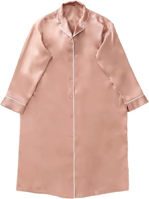 ココシルク(COCOSILK) シルク パジャマ ワンピース